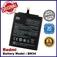 Original Battery Xiaomi Redmi 5A Battery BN34