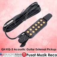QH KQ-3 Acoustic Guitar External Pickup Gitar Akustik Kapok Gitar Pickup