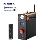 AIYIMA T8 6N3 Digital Tube Preamplifier Bluetooth 5.0 Hi-Fi Headphone Vacuum Tube Preamp for Home Wireless Receiver Audio Decoder Preamp PC-USB DAC APTX + with Remote Control