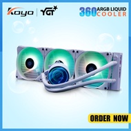 1026 YGT Liquid cooler ARGB lighting AIO Deep Frost AURA SYNC Water Cooling CPU Cooler 120mm 240mm 3