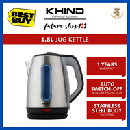 Khind Electric Jug Kettle (1.8 L) EK-18SS EK18SS