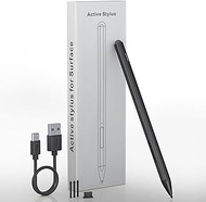 Stylus Pen for Microsoft Surface (75-Day Battery Life+Tilt Pressure+Smooth Writing),Work for Surface Pro 9/8/7/6/5/4/3/X,Surface Go 3/Book 4/3/Laptop 5/4/3/Studio 2