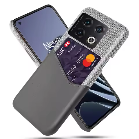 Credit Card Case Soft Cloth Case For Oneplus10 Pro 9 9pro 9R 8pro 8T 7T 6 6T 9RT one plus 10 Pro 9 N