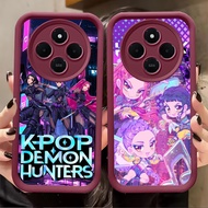 A-7 K-POP Demon Hunters Case for Xiaomi Redmi Note 9 POCO M2 14C C75 Wine Red