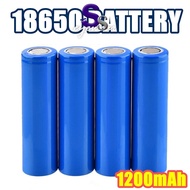 Rechargeable Li-Ion 18650/26650 Lithium Battery Flat Top Lithium Li-Ion Charge Battery Blue