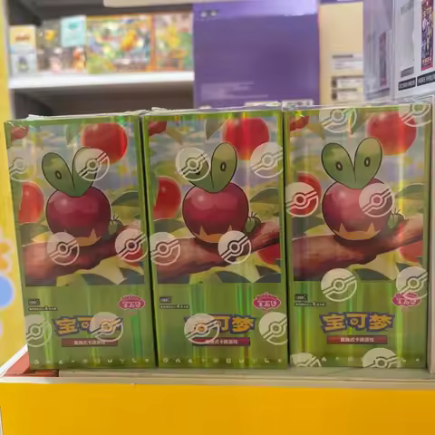 Authentic PTCG Trading Card Game PKM Gem Pack Vol.6 Serise Booster Pack Collectiable Card Applin Sur