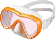 GULL Gull Vader Fanette UV420 Cut White Silicone Mask-SS Orange