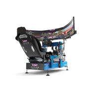 Trak Racer TRA Hybrid Racing Simulator Cockpit BWT Alpine F1 Team Malaysia Fanatec MOZA