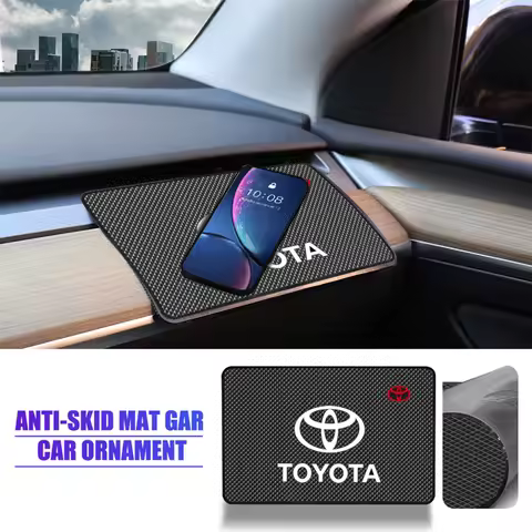 Car Dashboard Sticky Anti-Slip Mat Silicone Pad For TOYOTA TRD Corolla Auris C-HR RAV4 Camry Land Cr