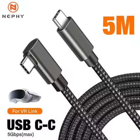 Link Cable for Oculus Quest 2 USB 3.1 Gen 1 Data Transfer Quick Charge for Pico 4 Neo 3 Accessories 