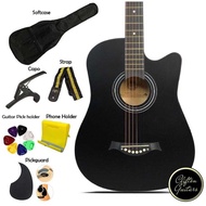 Bitstring 38 Inch Acoustic Guitar With Freebies Budget Guitar A7a
