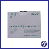SCALP VEIN SET  (BUTTERFLY WITH NEEDLE)-23G 100PCS/BOX
