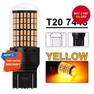 TCYATO 1PC Super Bright Canbus 144 LED Car Bulb - 1156 P21W T20 7440 7443 1157 Brake Reverse Signal