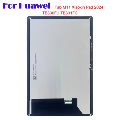 New For Lenovo Tab M11 Xiaoxin Pad 2024 TB330FU TB331FC LCD Display Touch Screen Digitizer Glass Ass
