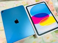 🏅️已拆封未啟用🏅️全新品🔋100%🍎Apple iPad10 (10.9吋/WiFi/256G) 🍎藍色
