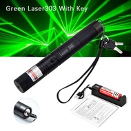 Green Laser Pointers 532nm Laser303 laser pen lamp High-Power Green laser USB Focus Laser