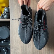 正品【YZ】ADIDAS YEEZY BOOST 350 V2 黑底紅字 CP9652 椰子鞋