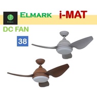 ELMARK i-MAT 38 / DC FAN / Tri Colour LED / Made in Taiwan / KOA L/GREY ORB