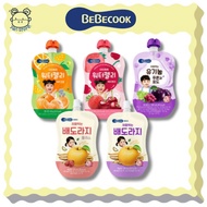 BEBECOOK IVENET Pear BellFlower, Prune ,baby kids juice, Cherry Berry, Tangerine, Apple Carrot Juice