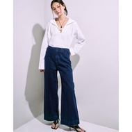 AIMER-Tailored High Rise Wide Leg Jeans