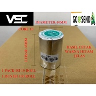 VSC Thermal Receipt Paper Size 58mm x 40mm VSC Brand OTANI Black Thermal Paper 58 mm x 40 mm