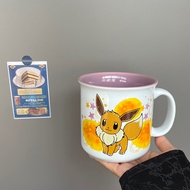 Pokémon Pokémon Eevee Mug Ceramic Water Cup Coffee Cup Pokémon Pokemon 600ml Original Order