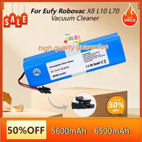 5600mAh 6500mAh Robot Battery for Eufy RoboVac L10 L70 X8 Hybrid X8T226X X8 Pro SE for Qihoo 360 S9 