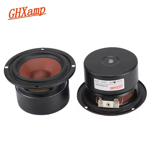 GHXAMP 3 INCH 4OHM 20W Full Range Speaker Drum Paper Midrange Woofer Speakers For Home Theater PC Hi