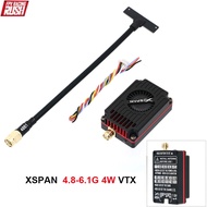 RUSHFPV XSPAN 4.8-6.1G 4W Broadband VTX - Long Range RC FPV Racing Drone Transmitter
