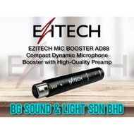 EZITECH MIC BOOSTER AD88 Compact Dynamic Microphone Booster with High-Quality Preamp