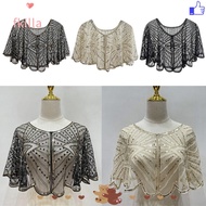 FKILLA1 Flapper Shawl Fashion 1920s Party Beaded Decoration