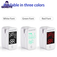 GEMEITE【Fast Delivery】Medical Portable Pulse Oximeter LED Spo2 Blood Oxygen Heart Rate Monitor Household Health