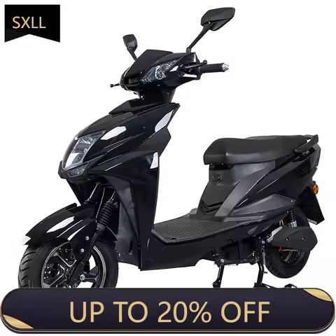 SXLL China SKD 600W/800W Electric Scooter Moped 40-50 km/h 45-65 km Range Low Price Adult Electric S