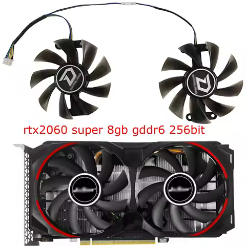 2Pcs/Set,DIY GA91B2U,PLA09215B12H,GPU VGA Cooler,Video Cards Fan,For Jieshuo RTX 2060 RTX2060 Super 