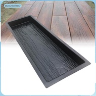 [mojotorw7] Imitation Wood Grain Paving Mold DIY Stepping Stone Garden Pathway Maker Concrete Slab M