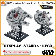 Display Stand for Lego Star Wars Millennium Falcon Mini-Build (30708)