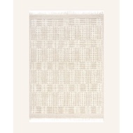 [READYSTOCK] Arvin Olano Crissy Crosshatch Shag Rug (Beige) (4′ x 6′ | 122cm x 183cm)