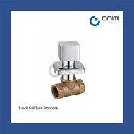 Onimi Italia - 1 inch Stopcock / 1" Stopcock / 1 inch Stop Valve (Full Turn)
