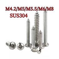 [YMH-BY1] Phillips Pan Head Self Tapping Screw/ Tapping Screw PAN Head Screw304 Stainless Steel  M4.