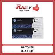 [ORIGINAL] HP 83A / 83X Black Toner Cartridge CF283A CF283X