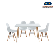 Homemaker Furniture Sofia 1+4 Dining Set