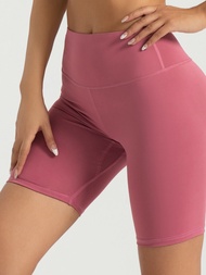 SUPERFLOWER High Waist Workout Yoga Shorts for Women Running Cycling Shorts