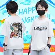 COD Happy Songkran Festival Children's T-Shirt 8 Colors T-shirtS-5XL