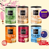 ARKADIA Craft Tea Powder Dirty Chai Tea/Drinking Chocolate/ Chai Tea/Matcha/ Vanilla/ Spice Low Sugar 250oz
