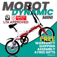 Mobot Dynamic Mini EBike E-Bike Electric Bicycle Bike 16 Inch | Foldable | 36V 8AH | LTA Approved | SG Ready Stock