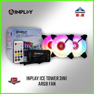 ▧ ﹊ INPLAY Ice Tower RGB FAN 3 in 1 kit V2 2nd Gen Ice One w/ Remote Control & Hub Fans