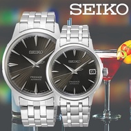 [SEIKO] PRESAGE (Made in Japan) Cocktail Automatic Couple Watches SRPE17J1 SRP837J1 | 1-Year Warrant