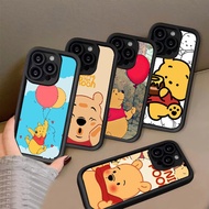 RK85 Winnie The Pooh hp Plating Casing for OPPO Reno Find Narzo 20A A31 A91 N53 A74 4 X3 5i 6 6i N63