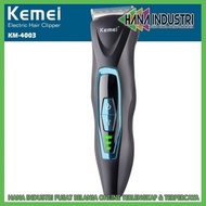 Hair Clipper Kemei KM-4003 Alat Mesin Cukur Rambut Waterproof