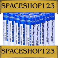 Doublepow AA AAA 1.2V Ni-MH rechargeable battery 900mAh 1200mAh 1250mAh 1800mAh 3200mAh Super Fast B